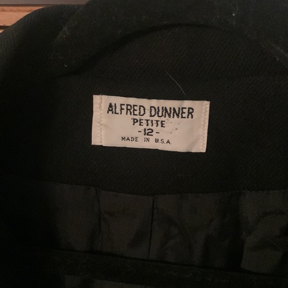 Vintage wool blazer jacket sports coat by Alfred Dunner size 8 or 10 Medium - Picture 3 of 7